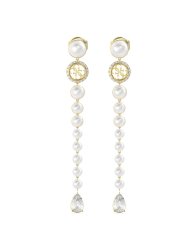 Guess Tiny Pearly náušnice JUBE05578JWYGT/U