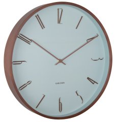 Dizajnové nástenné hodiny 6014BL Karlsson 40cm