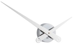 Dizajnové nástenné hodiny Future Time FT9620WH Hands white 60cm