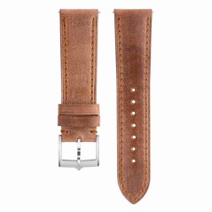 Kožený řemínek na hodinky PRIM RB.15902 (22 mm) - světle hnědý - RB.15902.2220.5151.L1.REM/22-D692