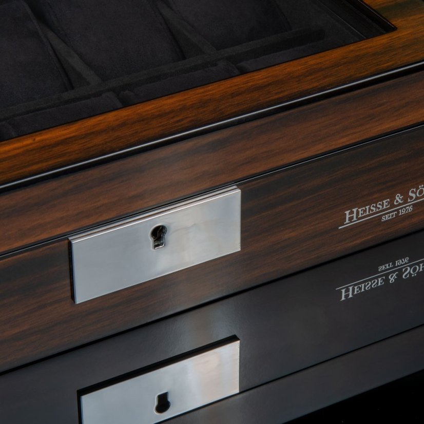 Kazeta na hodinky HEISSE & SÖHNE 70019-196.159 HS Tenor 10 - Ebony