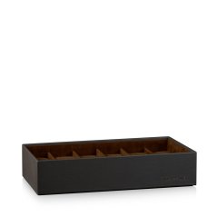 Kazeta na hodinky HEISSE & SÖHNE 70019-124.47 HS Mirage XL - dolní modul pro 12 hodinek - Braun