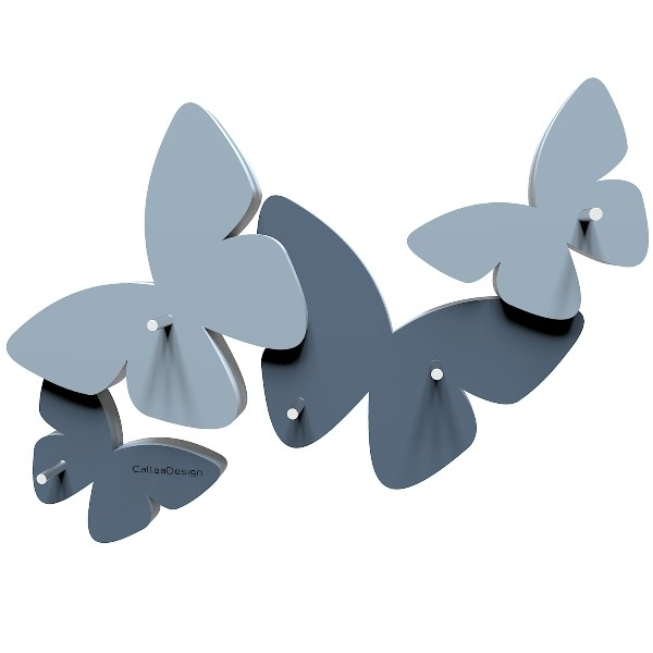 Dizajnové háčiky na kľúče 50-18-1 CalleaDesign 29cm (viac farieb) Farba vínová červená-65 - RAL3003