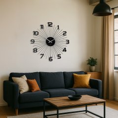 Dizajnové hodiny lúčovej JVD HT120.2
