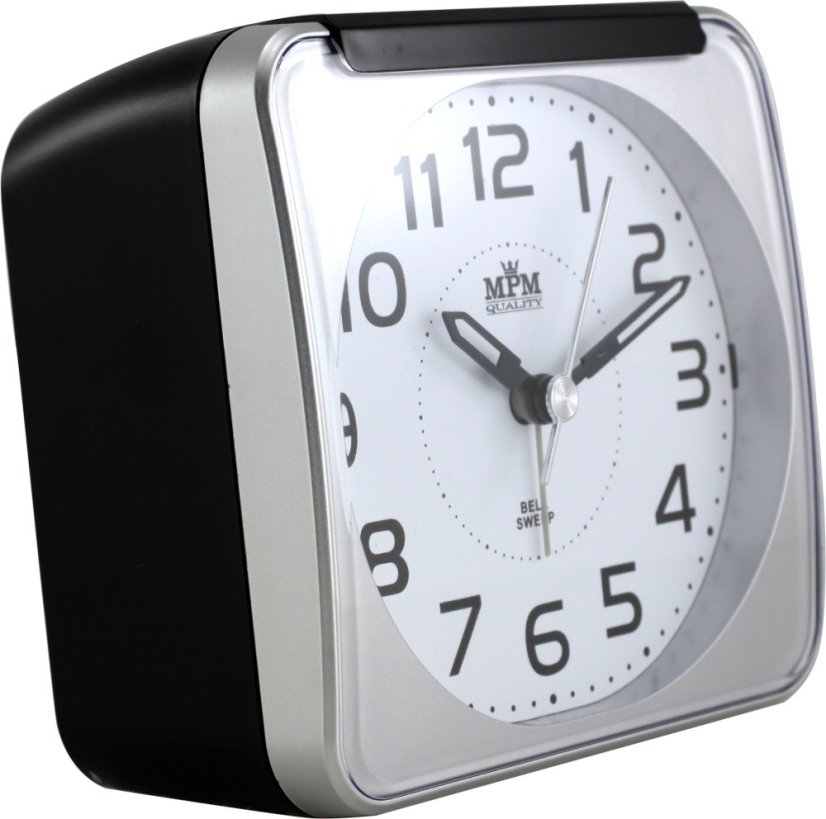 Budík s tichým chodem MPM C01.3529.00