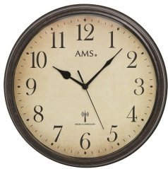 Nástěnné hodiny 5962 AMS řízené rádiovým signálem 32cm