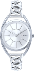 MINET Strieborné dámske hodinky ICON SILVER