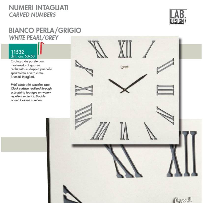 Designové nástěnné hodiny 11532 Lowell 50cm