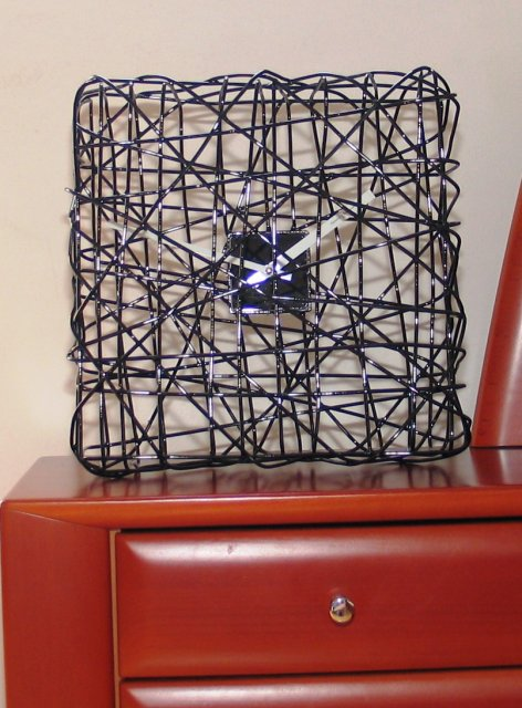 Dizajnové hodiny Diamantini a Domeniconi Ti Aspeto black 32cm