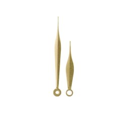 Kovové hodinové ručičky B1 (93 mm, 63 mm) - zlaté - Ručičky hodinové B1 pár