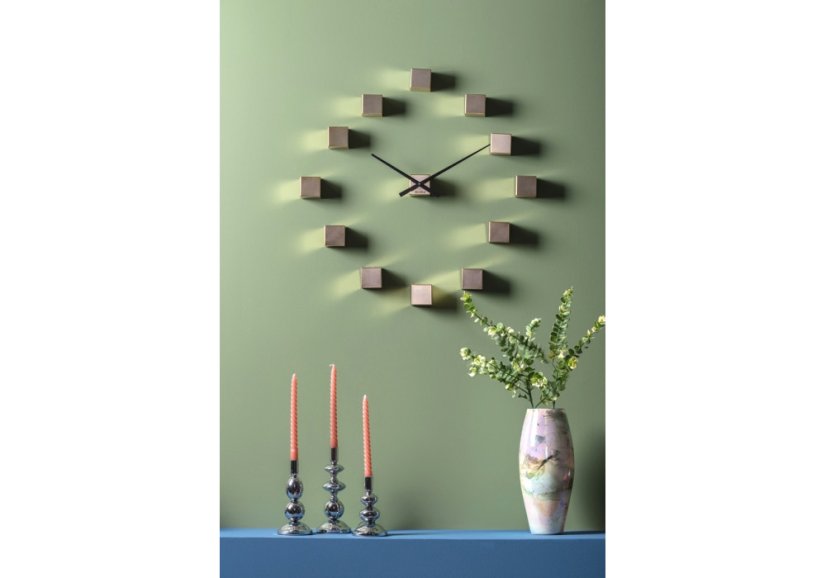 Designové nástěnné nalepovací hodiny Karlsson KA5974GD 80cm