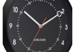 Dizajnové nástenné hodiny 6038BK Karlsson 32cm