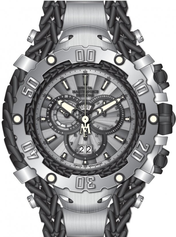 Invicta Gladiator Masterpiece Quartz 44616