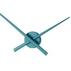 Designové nástěnné hodiny NOMON OJ mořská zelenomodrá 50cm