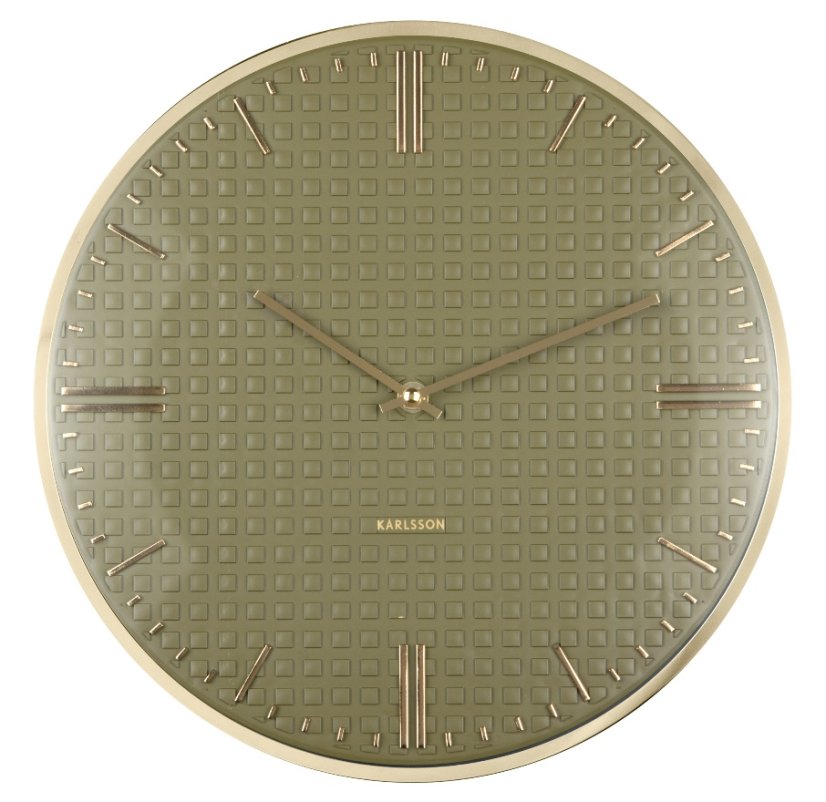 Dizajnové nástenné hodiny 6091GR Karlsson 35cm