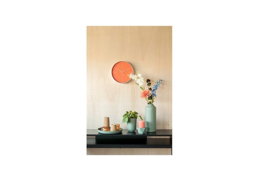 Dizajnové nástenné hodiny 5682OR Karlsson 28cm