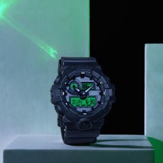 CASIO GA-700BEG-1AER G-Shock Black and Electro Green