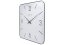 Dizajnové nástenné hodiny 3174 Nextime Square Dome 35cm