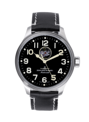 ZENO-WATCH BASEL 8554U-a1   Pilot Oversized Open Heart (limited edition)