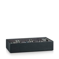Kazeta na hodinky HEISSE & SÖHNE 70019-124.37 HS Mirage XL - dolní modul pro 12 hodinek - Schwarz