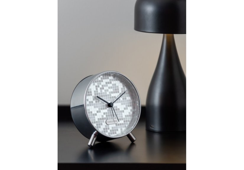 Dizajnový budík 6004SI Karlsson 11cm