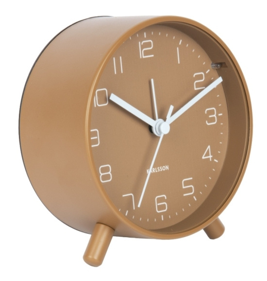 Designový budík 5752BR Karlsson 11cm