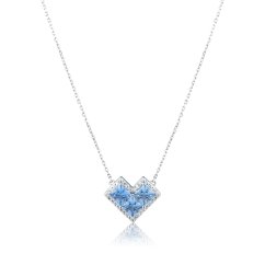 Strieborný náhrdelník JVD SVLN0691XK6M445