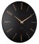 Dizajnové nástenné hodiny 6073BK Karlsson 50cm