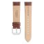 Kožený remienok na hodinky PRIM RB.15888 (22 mm) - easy click - hnedý/strieborný - RB.15888.2220.5050.L