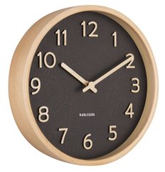 Dizajnové nástenné hodiny 5851BK Karlsson 22cm