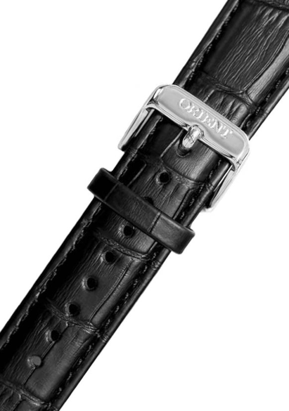 Kožený řemínek Orient UL020014J0 20mm (pro modely RA-AA0A, RA-AC00, RA-AX00), černý Kožený řemínek Orient UL020014J0 20mm (pro modely RA-AA0A, RA-AC00, RA-AX00), černý