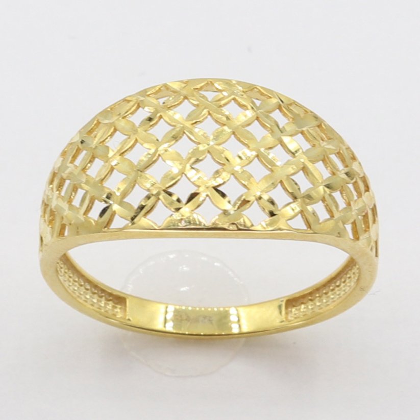Zlatý prsteň AZR2571, veľ. 60, 1.8 g