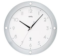 Nástěnné hodiny 5500 AMS řízené rádiovým signálem 28cm