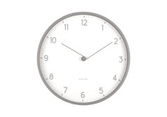 Dizajnové nástenné hodiny 6057GY Karlsson 30cm
