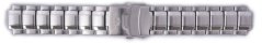 Stříbrný ocelový náramek Orient PDDDJSS, překlápěcí spona (pro model CFE04)
