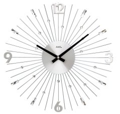 Designové nástěnné hodiny 9652 AMS 39cm