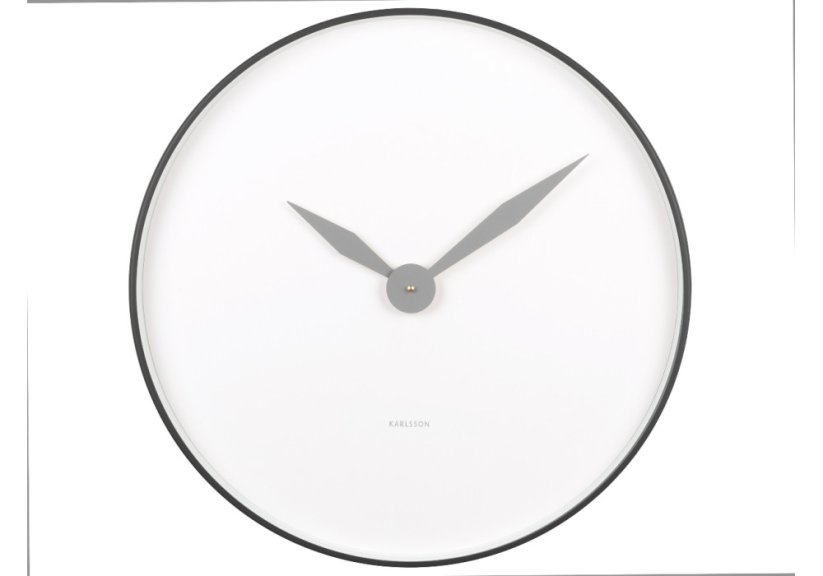 Dizajnové nástenné hodiny 5910BK Karlsson 50cm