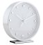 Dizajnové stolné hodiny - budík 5970WH Karlsson 16cm
