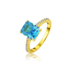 Strieborný prsteň JVD SVLR1259XK6GT53