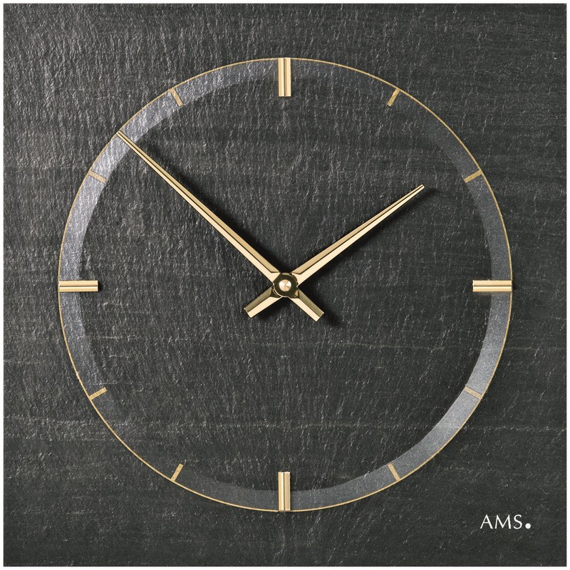 Hodiny AMS 9516 břidlice