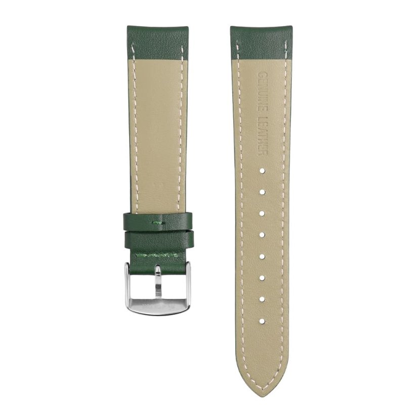 Kožený řemínek na hodinky PRIM RB.13254 (20 mm) – zelený - RB.13254.2018.4040.L1