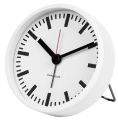 Dizajnový budík 5645WH Karlsson 9cm
