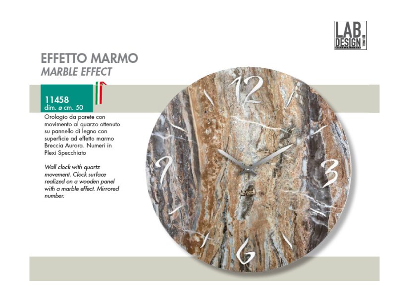 Designové nástěnné hodiny 11458 Lowell 50cm