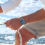 LAVVU Pánské titanové hodinky PILOT Chronograph Deep Blue 100M Sapphire