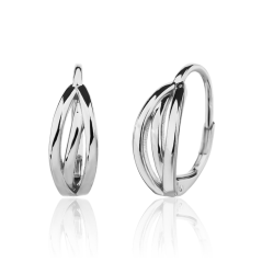 Stříbrné náušnice JVD SVLE3540XK80000