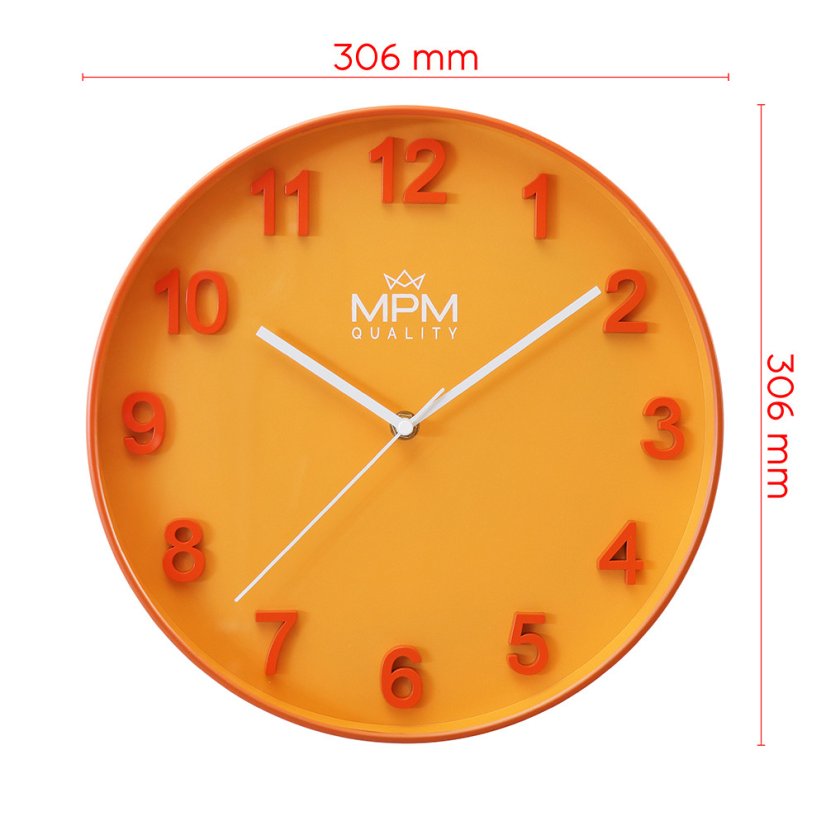 Nástenné hodiny MPM Sunrise - E01.4456.60