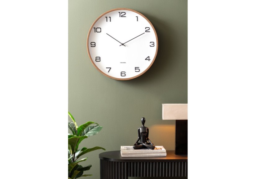 Dizajnové nástenné hodiny 6088WH Karlsson 50cm