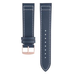 Kožený řemínek na hodinky PRIM Tritium RB.13238 (22 mm) - tmavě modrý - RB.13238.2220.3200.L1