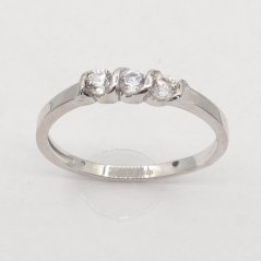 Zlatý prsten AZ915W, vel. 52, 1.65 g