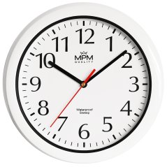 Koupelnové hodiny s tichým chodem MPM E01.2535.00
